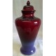 POOLE POTTERY STUDIO V&A COLLECTION RUSKIN COVERED VASE 25cm